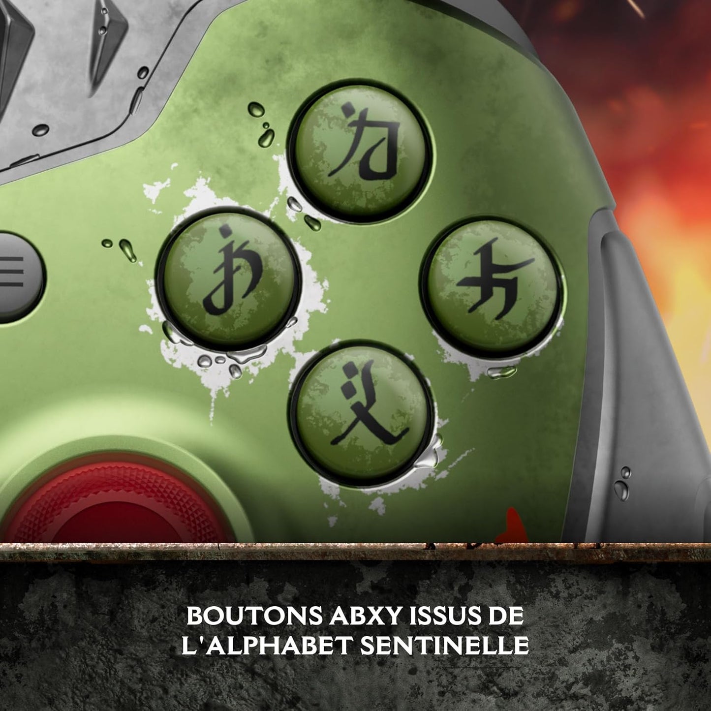 Manette Sans Fil – DOOM : the Dark Ages Edition Limitée Pour Series X|S, One, PC Et Appareils Compatibles Cloud