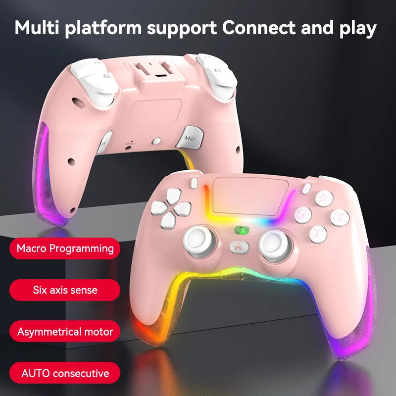 PS3/PS4 Console Game Controller 4.0 Wireless Bluetooth Support Back Extension Back Button SWITCH P07