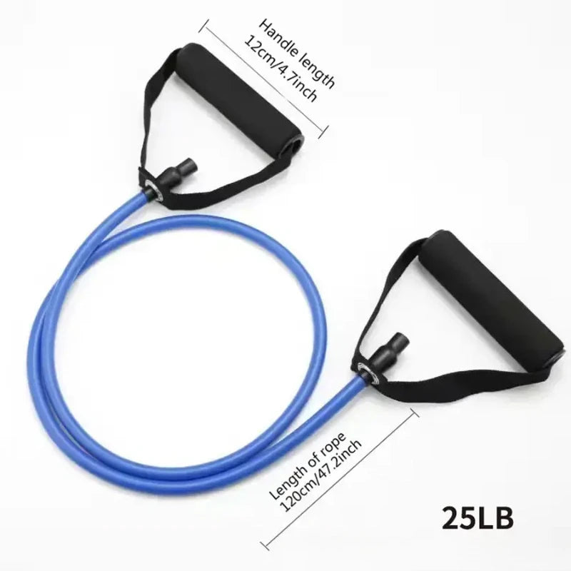 Resistance Bands with Handles, Exercise Bands, Workout Bands with Handles for Men Women, Strength Training Equipment at Home