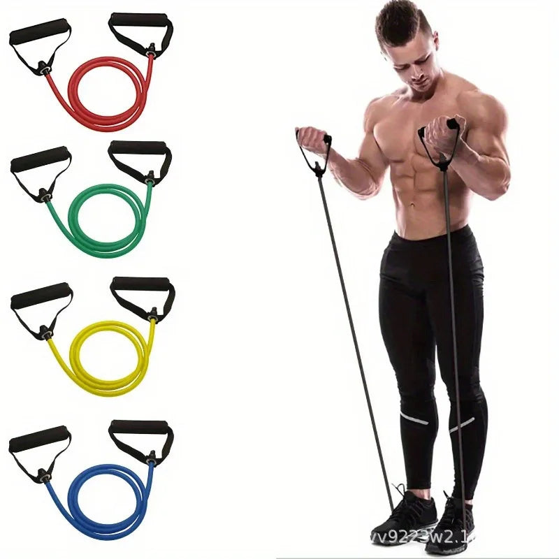 Resistance Bands with Handles, Exercise Bands, Workout Bands with Handles for Men Women, Strength Training Equipment at Home
