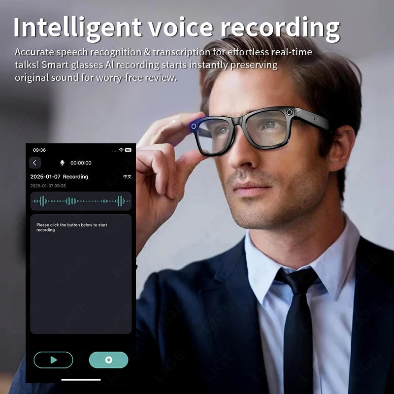 2025 New for Xiaomi Smart Glasses Photography Video AI Intelnt Interactive Translation Smart Sunglasses IOS Andirod Glasses