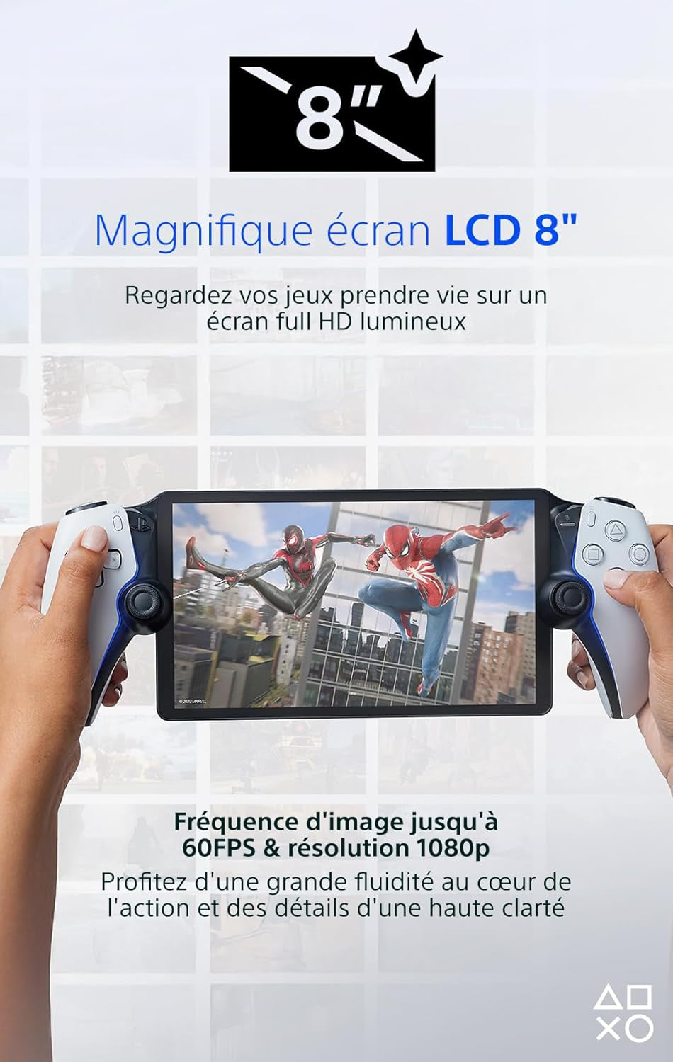 Sony, Lecteur À Distance Portal, Pour Console 5, Couleur : Blanche