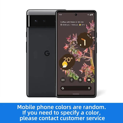 Pixel6 5G Smartphone CPU  Tensor Battery Capacity 4614Mah 50MP Cameraoriginal Used Phone