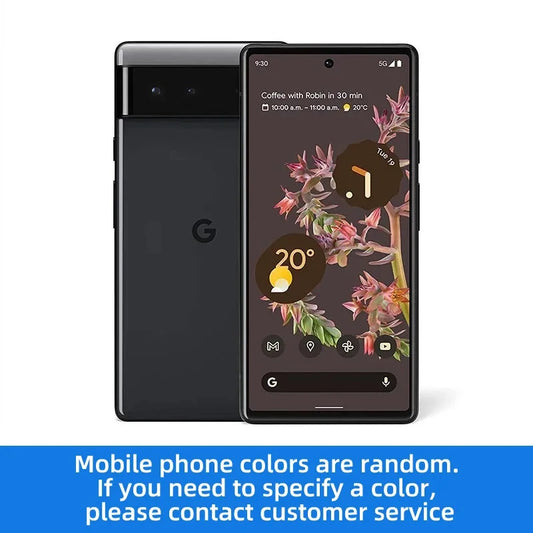 Pixel6 5G Smartphone CPU  Tensor Battery Capacity 4614Mah 50MP Cameraoriginal Used Phone