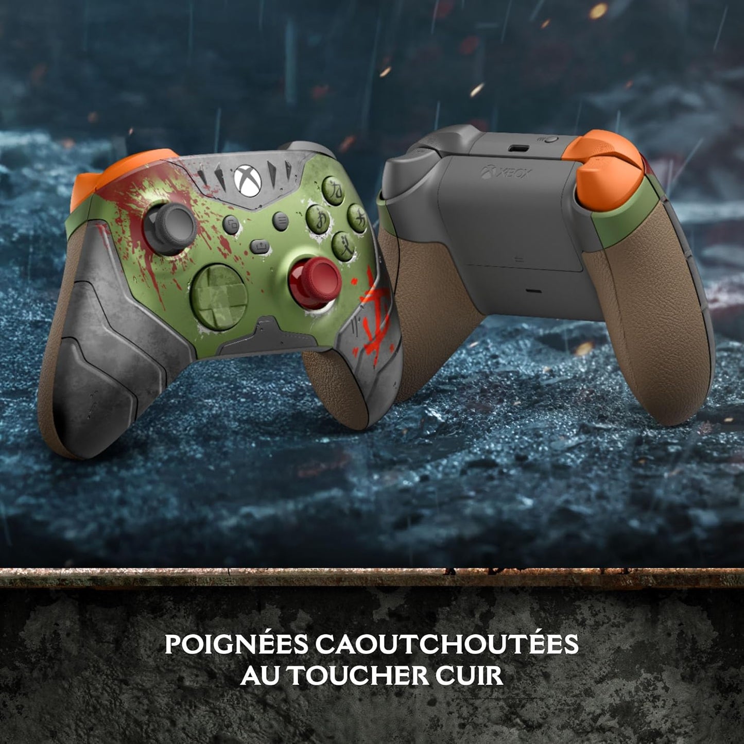 Manette Sans Fil – DOOM : the Dark Ages Edition Limitée Pour  Series X|S,  One, PC Et Appareils Compatibles Cloud