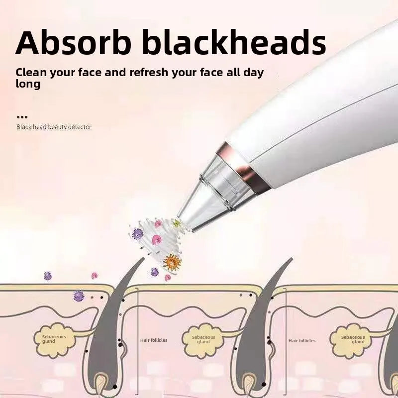 Blackhead Remover Vacuum Device Acne Pimple Cleaner Face
