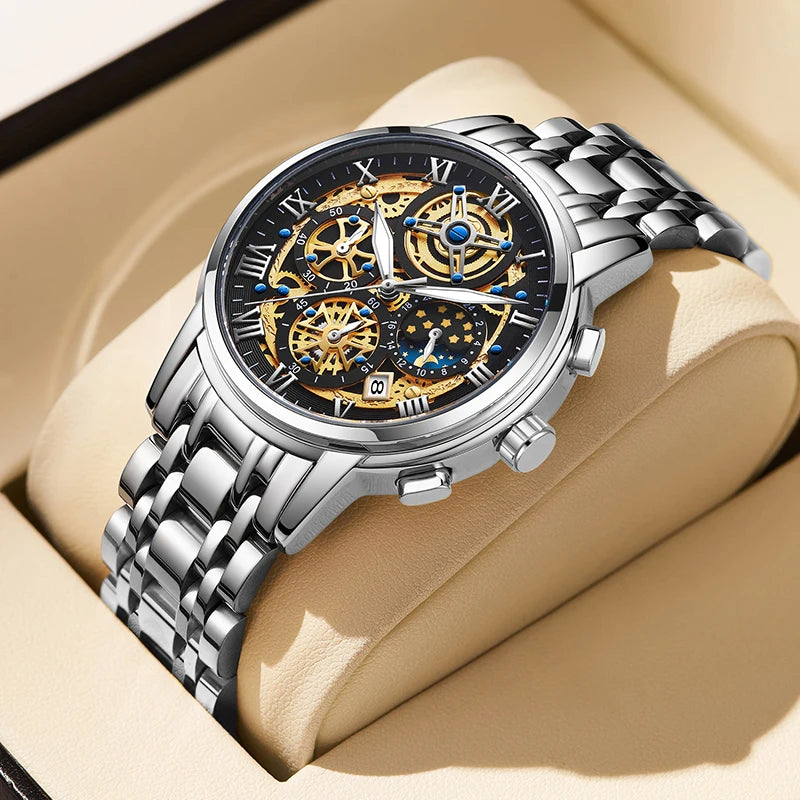 Women Watch Fashion Simple Women'S Bracelet Watches Stainless Steel Band Quartz Wristwatch Waterproof Watch Montre Femme