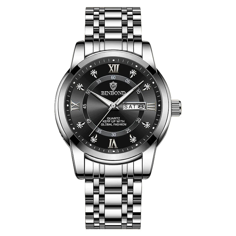 2024 New Men Watch Business Man Luxury Watch Automatic Watches Mens Luminous Waterproof Fashion Quartz Wristwatches Montre Homme