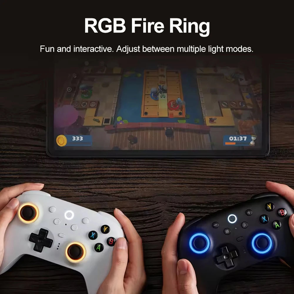 New 8Bitdo Ultimate 2 Wireless Controller Gamepad with 8Speed Exclusive Technology TMR RGB Lighting Joysticks for PC Android