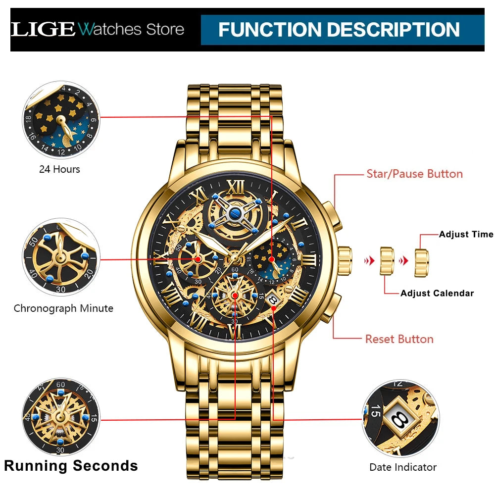 Women Watch Fashion Simple Women'S Bracelet Watches Stainless Steel Band Quartz Wristwatch Waterproof Watch Montre Femme