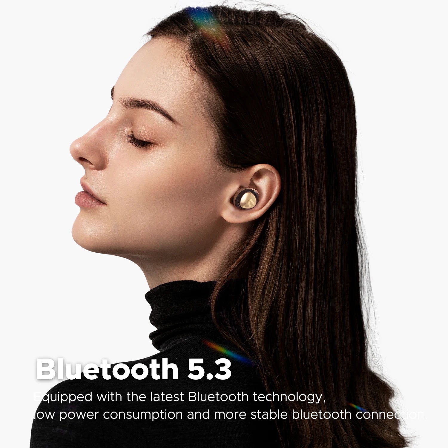 Opera 05 Hi-Res Wireless Earbuds LDAC Hybrid ANC Bluetooth V5.3 Earphones with Stereo Sound Hi-Fi Audio ENC Dual Mics