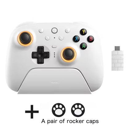 New 8Bitdo Ultimate 2 Wireless Controller Gamepad with 8Speed Exclusive Technology TMR RGB Lighting Joysticks for PC Android