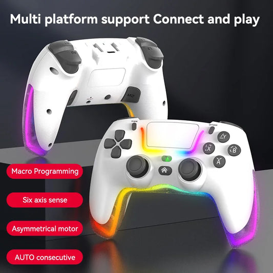 PS3/PS4 Console Game Controller 4.0 Wireless Bluetooth Support Back Extension Back Button SWITCH P07