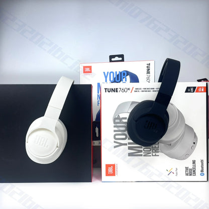 Original  Tune 760NC Foldable Over-Ear Wireless Headphones with Active Noise Cancellation  T760NC Sports Headset