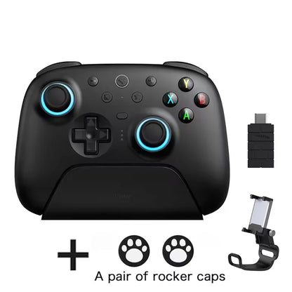 New 8Bitdo Ultimate 2 Wireless Controller Gamepad with 8Speed Exclusive Technology TMR RGB Lighting Joysticks for PC Android