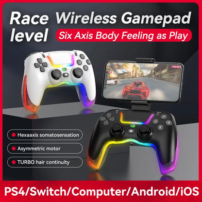 PS3/PS4 Console Game Controller 4.0 Wireless Bluetooth Support Back Extension Back Button SWITCH P07