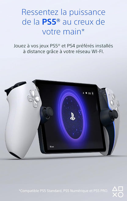 Sony, Lecteur À Distance Portal, Pour Console 5, Couleur : Blanche