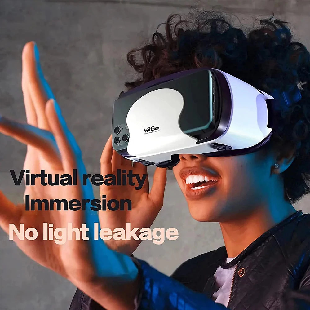 VR Shinecon Virtual Reality Glasses VR Glasses Stereo Helmet Headset with Remote Control 3D Virtual World for IOS Android New