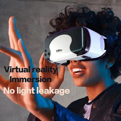 VR Shinecon Virtual Reality Glasses VR Glasses Stereo Helmet Headset with Remote Control 3D Virtual World for IOS Android New