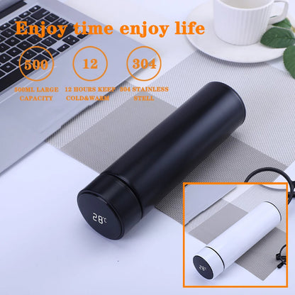 Smart Insulation Cup Male and Female Student Portable Water Cup Creative Mass Simple Temperature Tea Cup