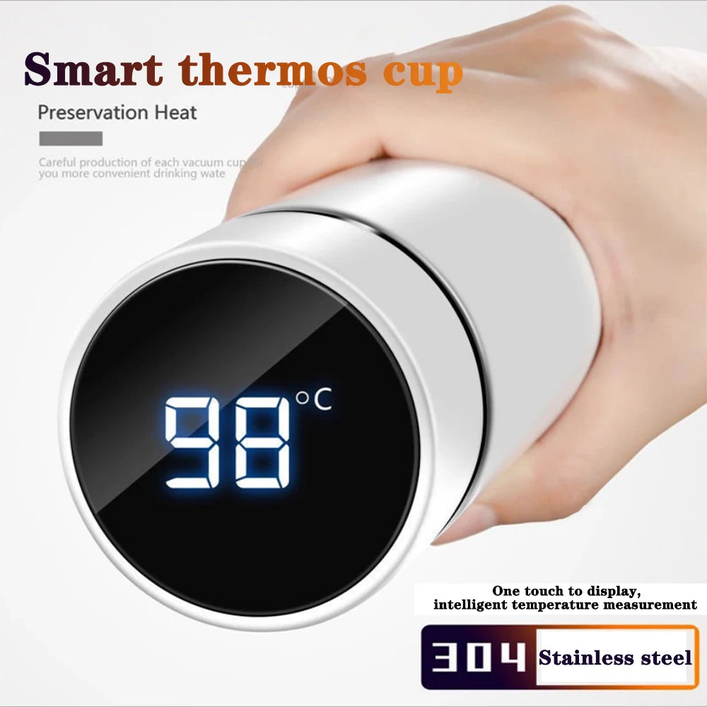 Smart Insulation Cup Male and Female Student Portable Water Cup Creative Mass Simple Temperature Tea Cup