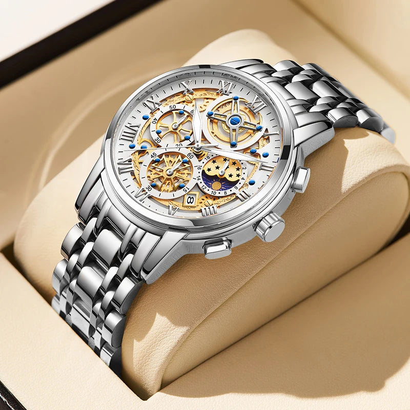 Women Watch Fashion Simple Women'S Bracelet Watches Stainless Steel Band Quartz Wristwatch Waterproof Watch Montre Femme