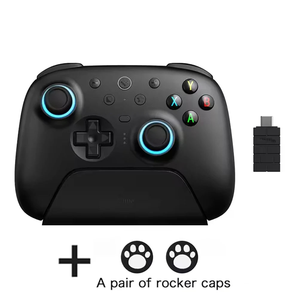 New 8Bitdo Ultimate 2 Wireless Controller Gamepad with 8Speed Exclusive Technology TMR RGB Lighting Joysticks for PC Android