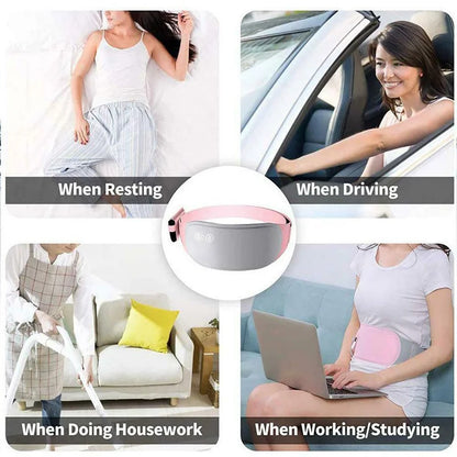 Heating Belt Menstrual Cramps Relief Period Pain Electric Warming Belts for Women Feminine Hygiene Product Tk-Ing Fomentation