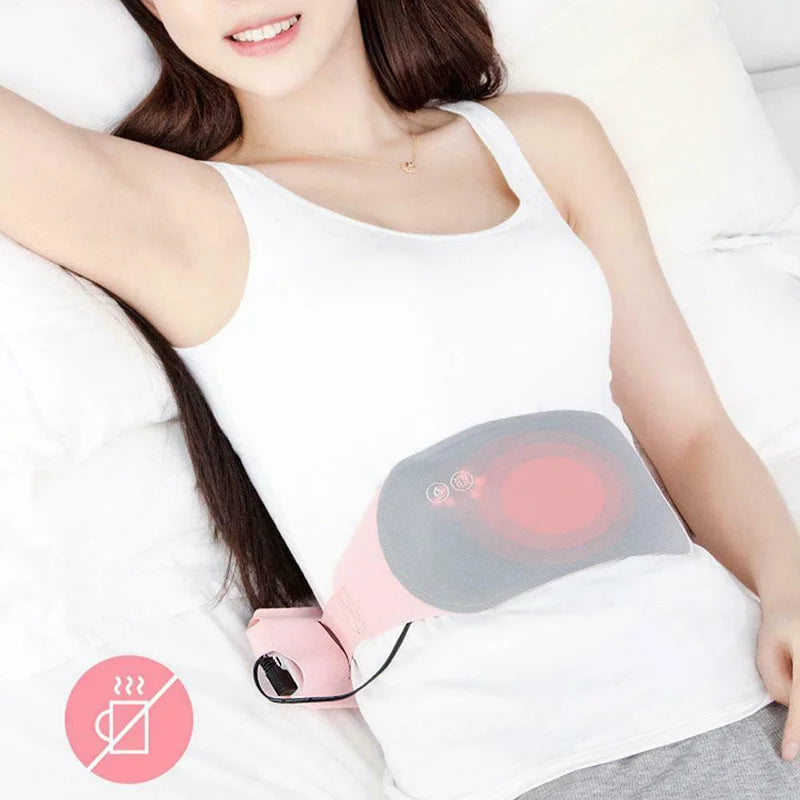 Heating Belt Menstrual Cramps Relief Period Pain Electric Warming Belts for Women Feminine Hygiene Product Tk-Ing Fomentation